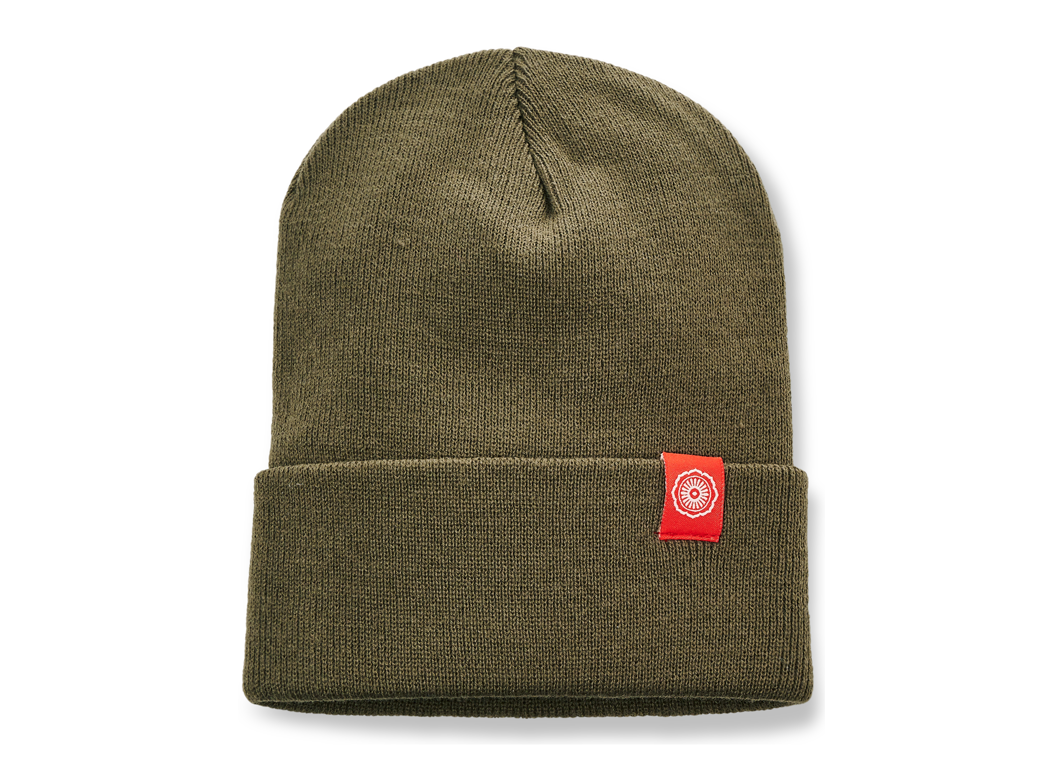 Women Star Beanie - Olive and Black.
NWT 
MSRP $79 Satin Lined Knit Beanie Olive Khaki – Breezy Tee main image 3