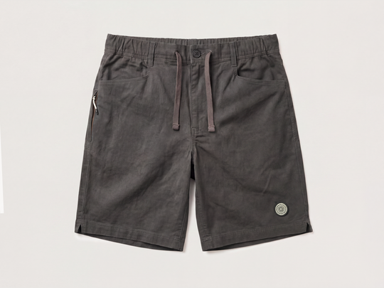 Kinisi Hemp Shorts M's - All Black