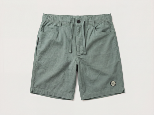 Kinisi Hemp Shorts M's - Balsam Green